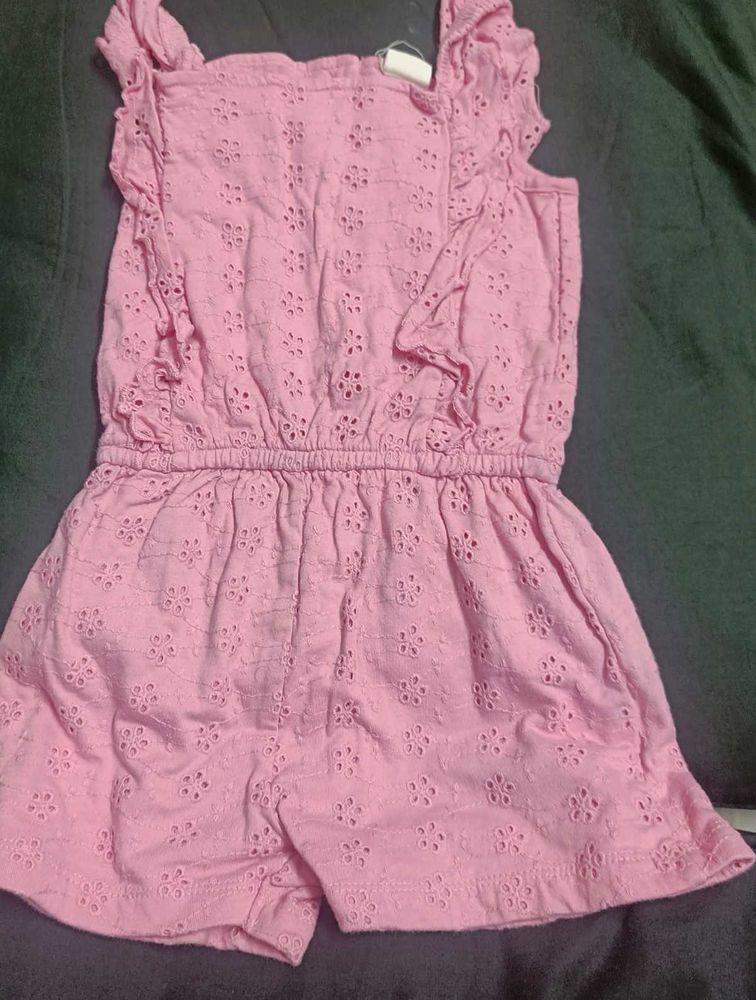 Cute Pink Romper