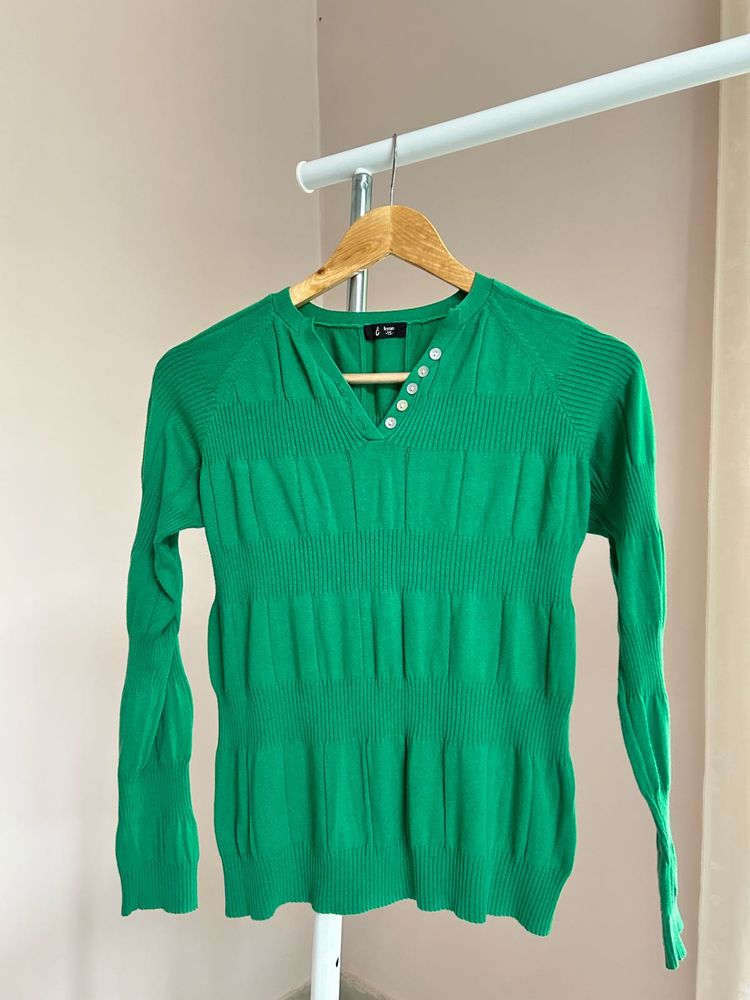 Green Sweater