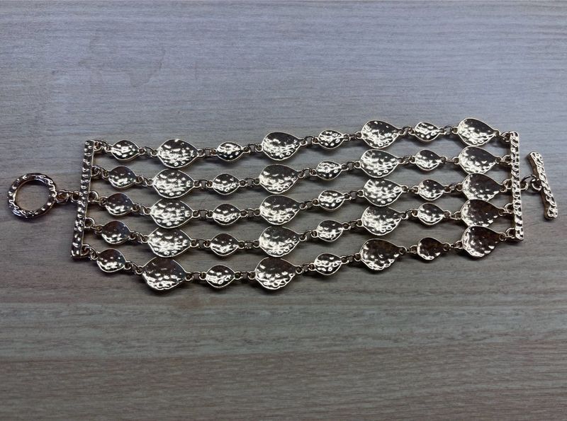 TFC Leaves Of Luck Gold-Plated Bracelet