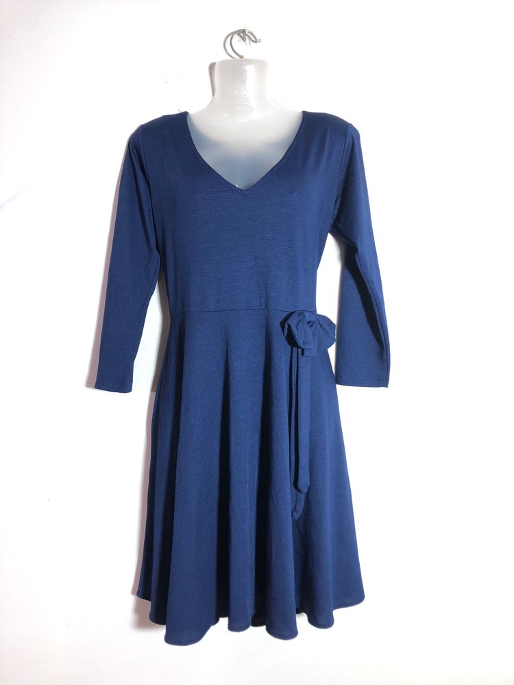 Navy Blue Party Wear Dress(Women’s)