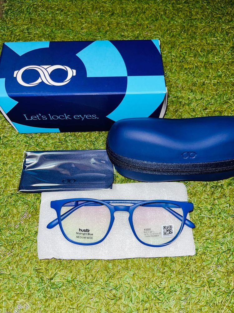 Lenskart Hustlr-Midnight Blue Full Rim Wayfarer