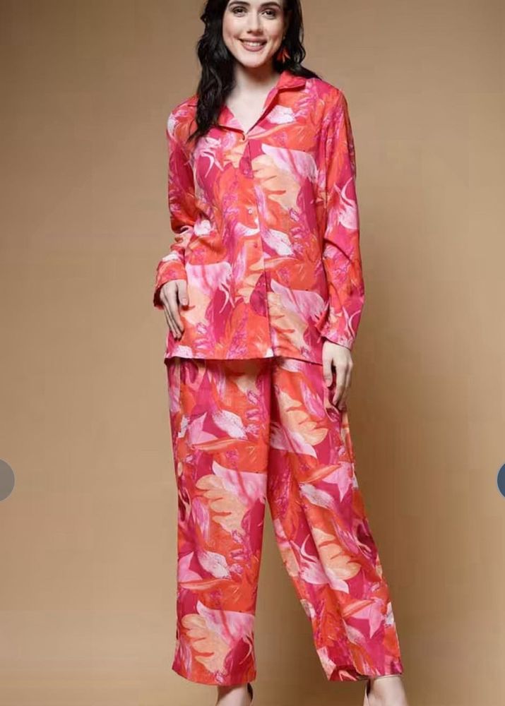 PlusS Floral Print Co-Ord Set