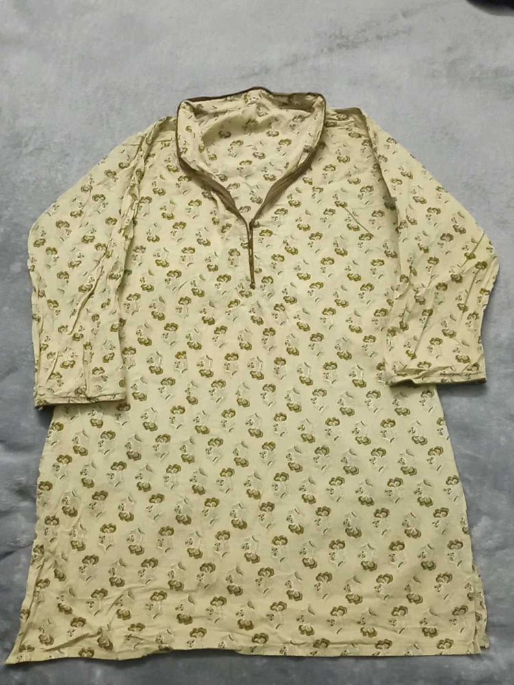 Floral Print Kurta