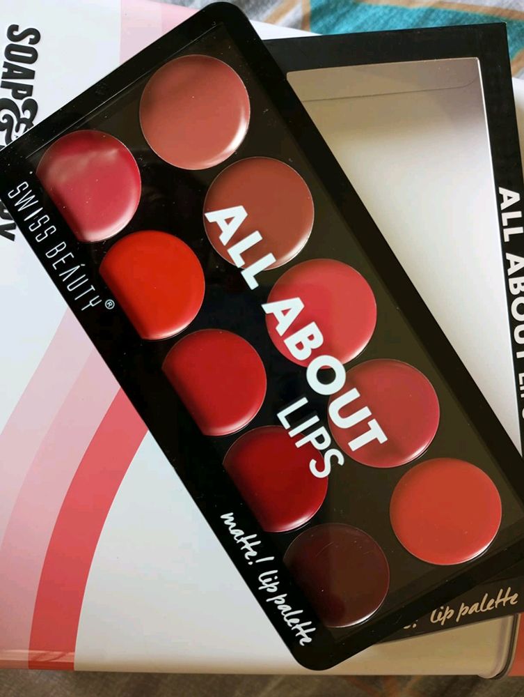Swiss Beauty Lip Palette