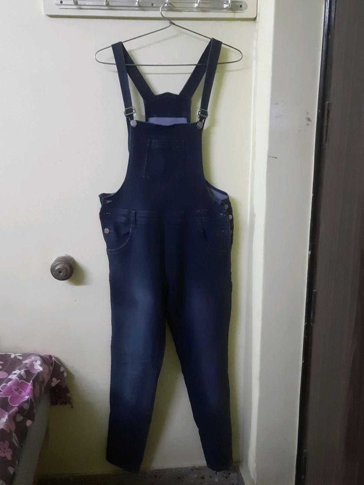 Denim Overalls
