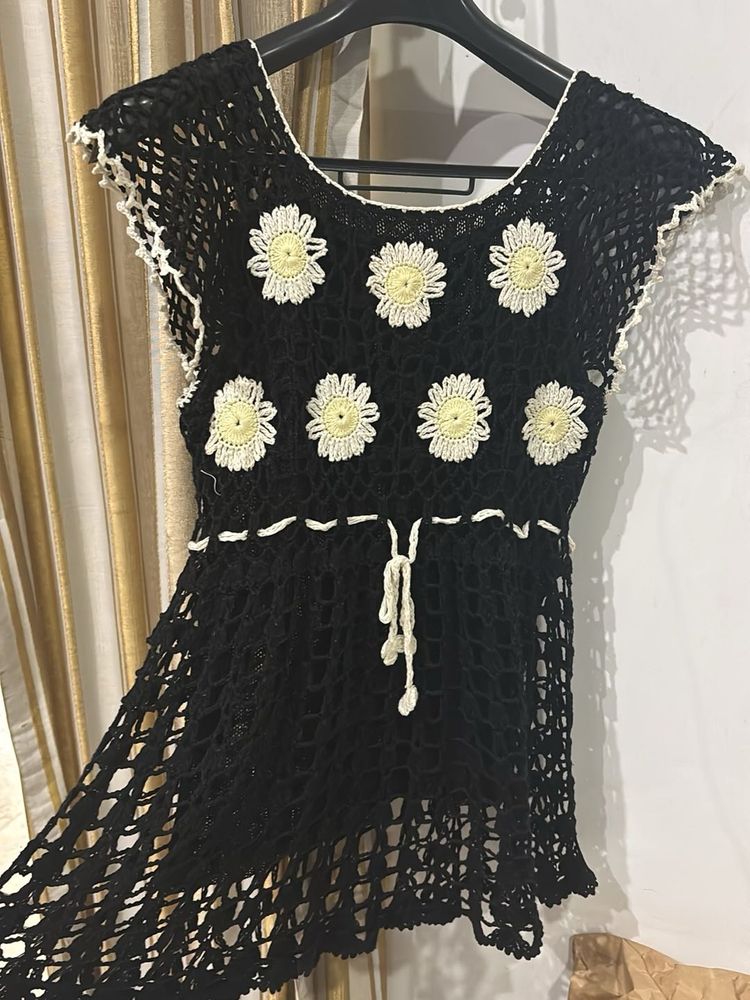 Crochet Daisy Top