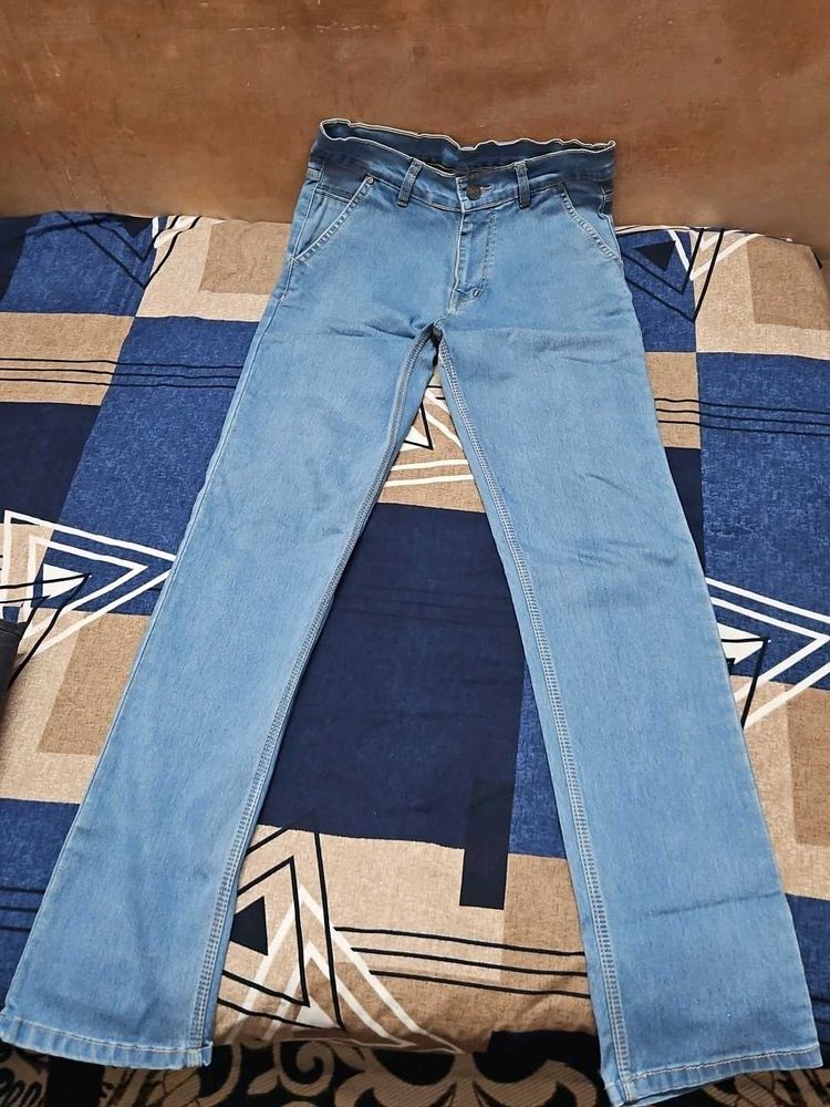Light Wash Denim Jeans