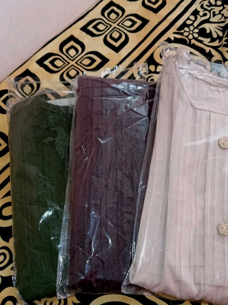 3 &amp; Kurthis Combo