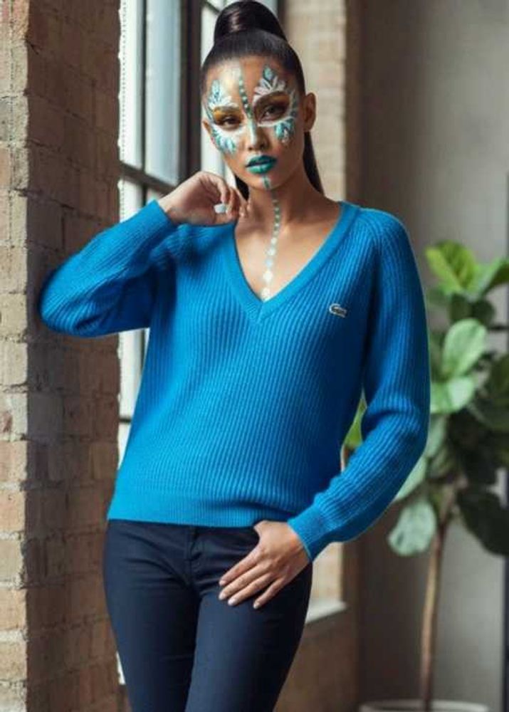 LACOSTE V-Neck Sweater
