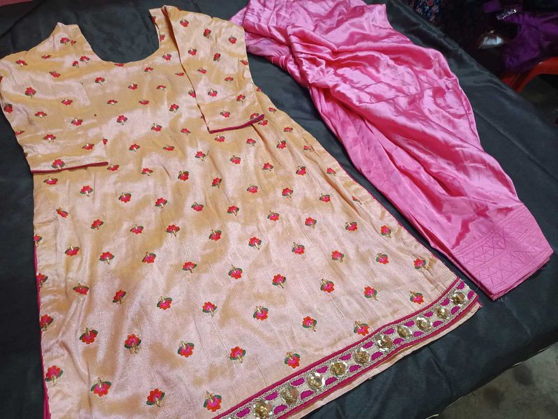 beautiful punjabi suit salwar set H