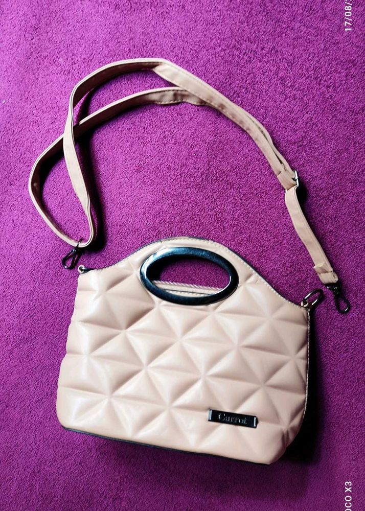 Carrot Beige Cute Bag
