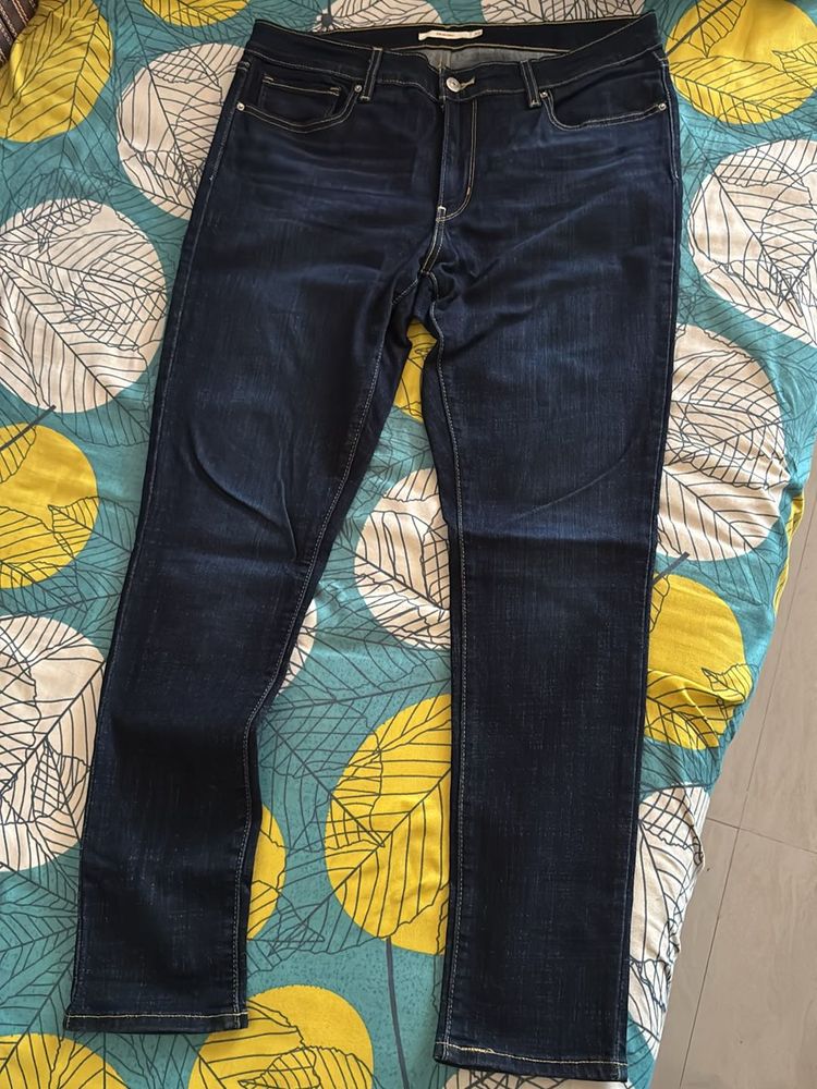 Dark Blue Colour Denim Jeans