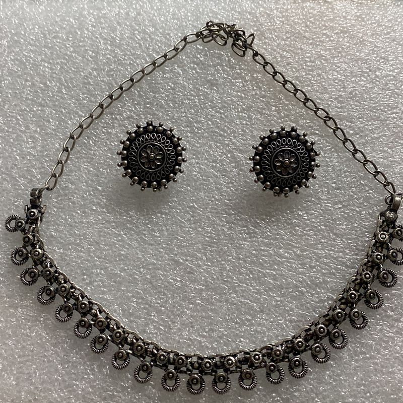 Oxidised Necklace ✨