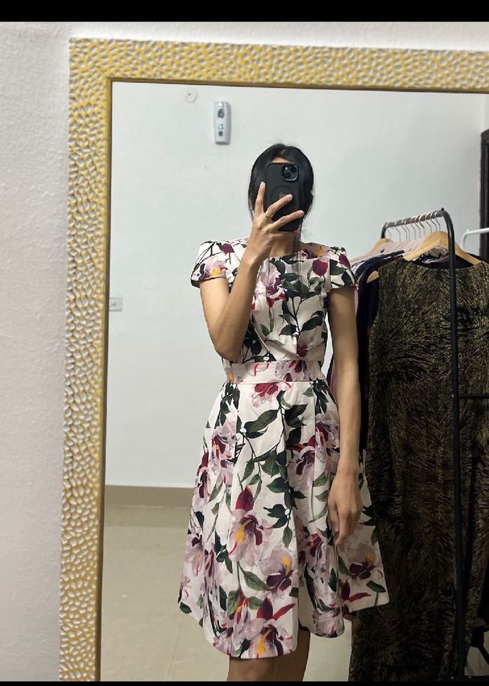 Floral Mini Gown