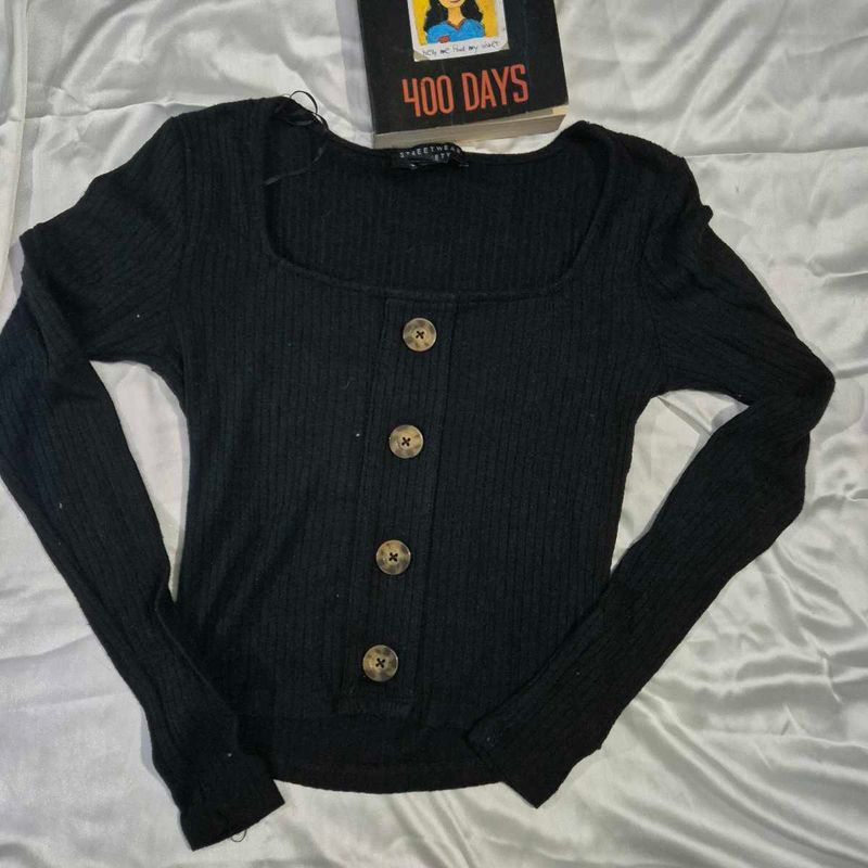 Square Neck Crop Top