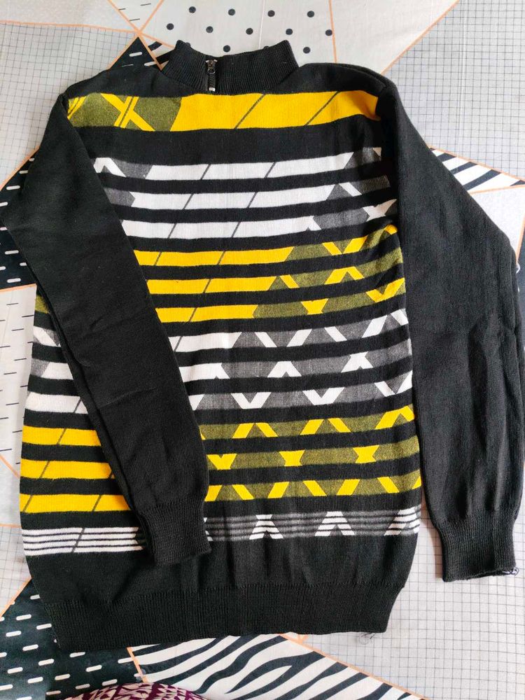 Black Winter Sweater &amp; Top