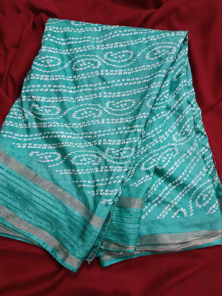 Bandhani Print Saree