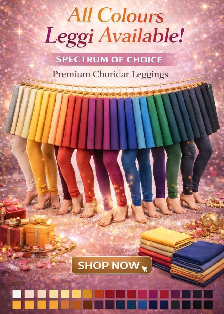 All Colours Churidar Leggings