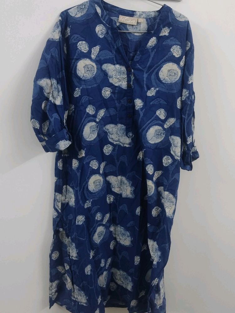 Blue Casual Kurta