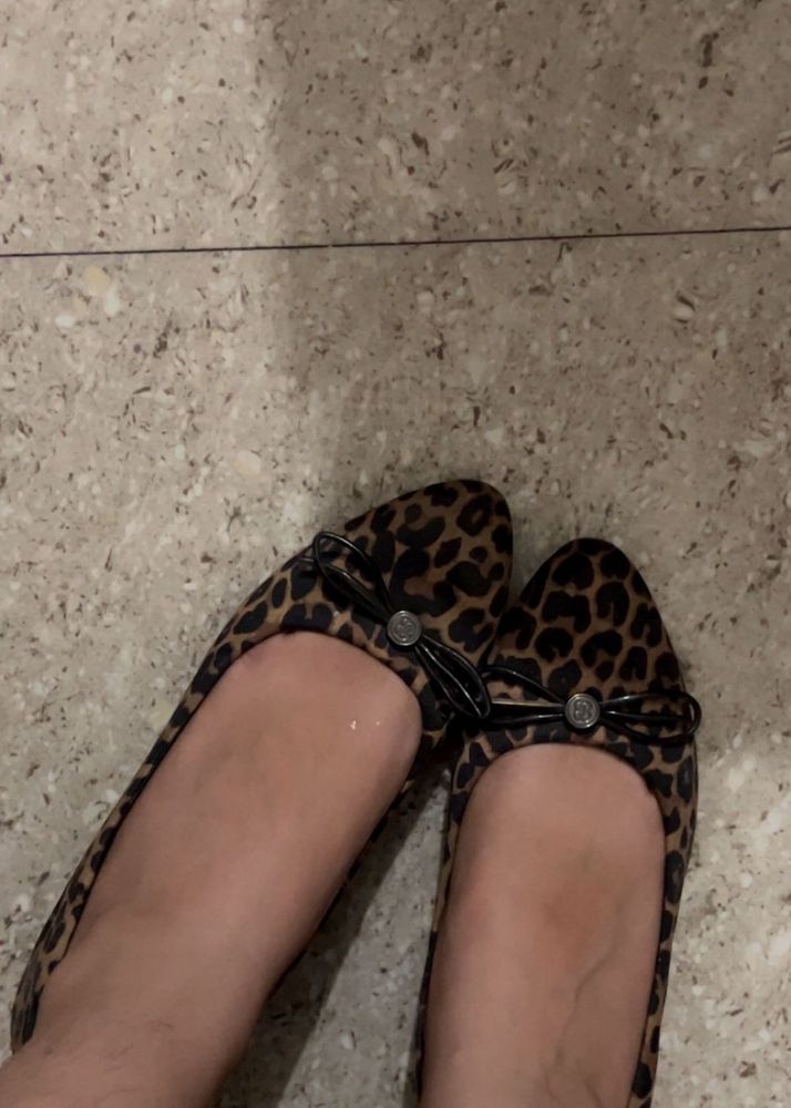 Tiger Print Heels