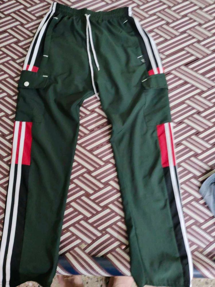 Striped Cargo Pants