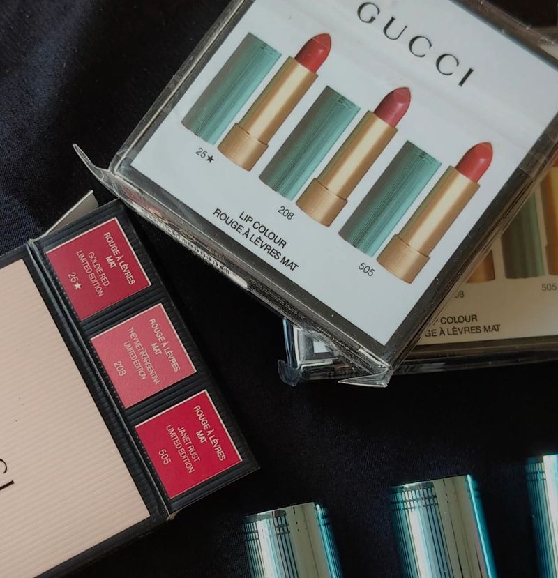 GUCCI LIPSTICK SET