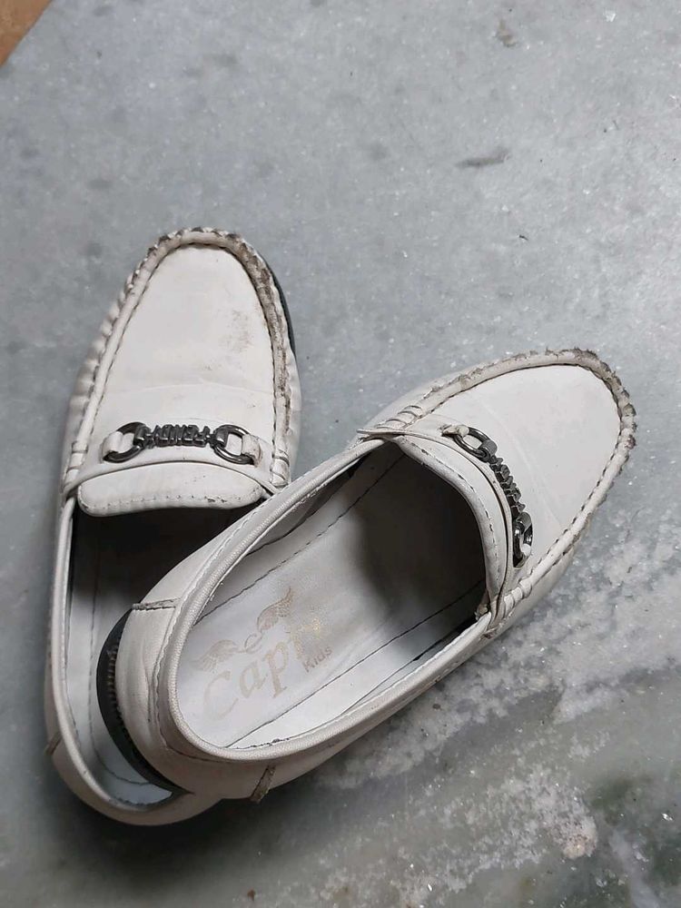 White Boys Shoes