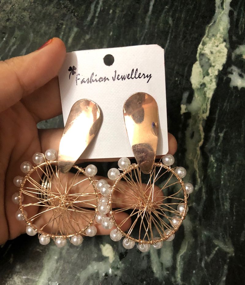 Rose Gold Earing