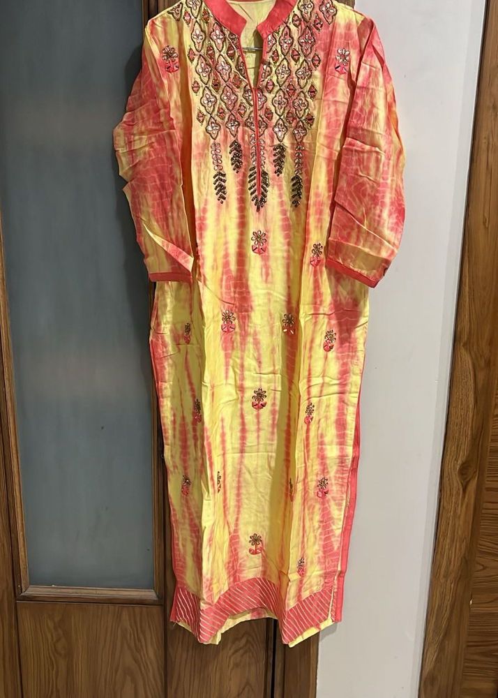 Beautiful Suit With Skirt And Dupatta