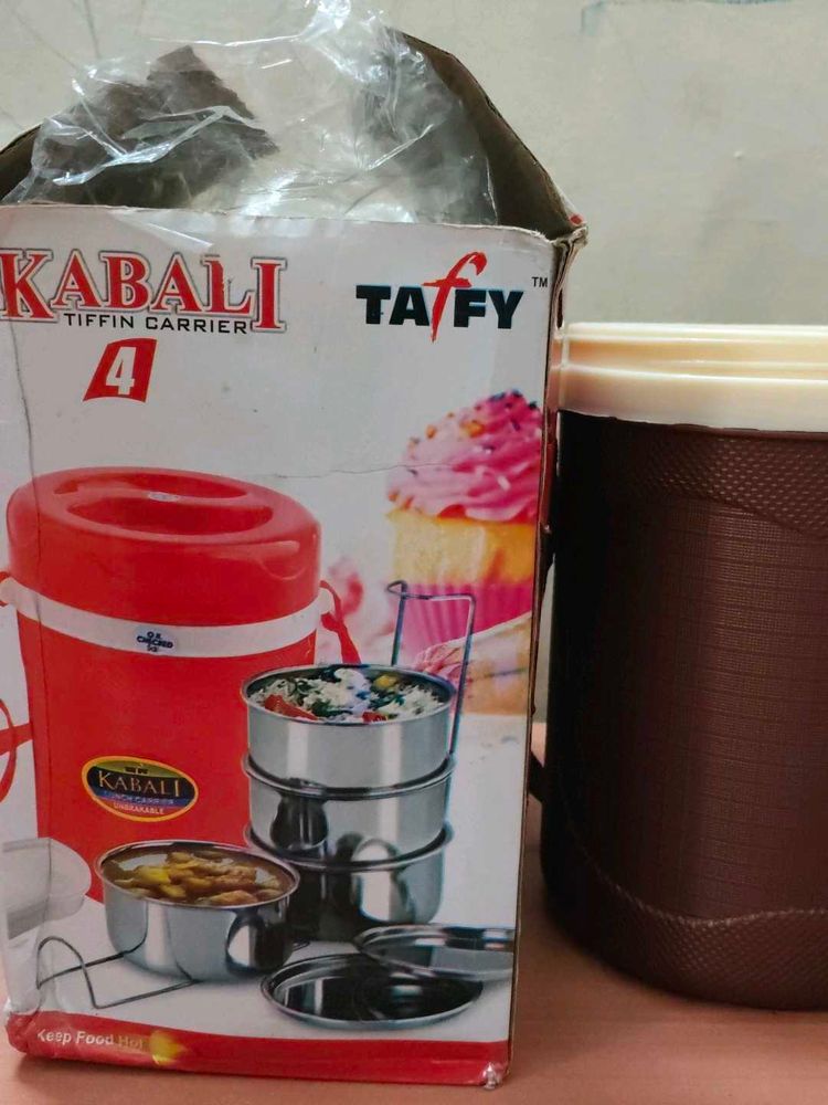 Kabali Tiffin Carrier - 4 Containers