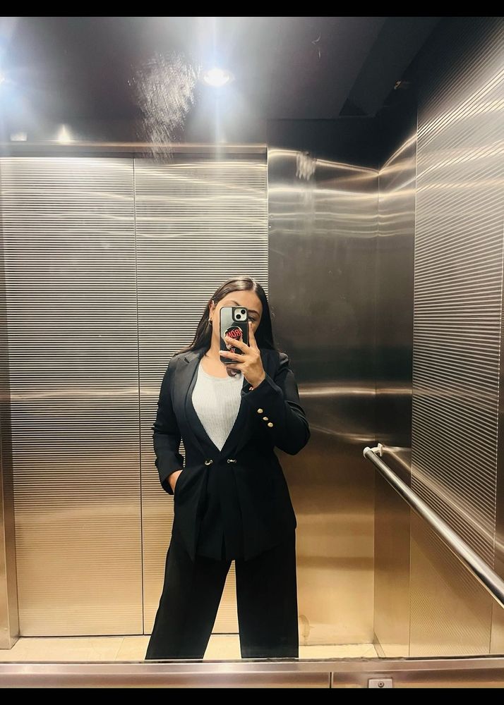 Black Blazer M Size