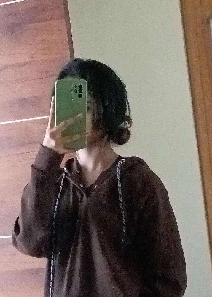 Korean Coffee Brown Hoodie