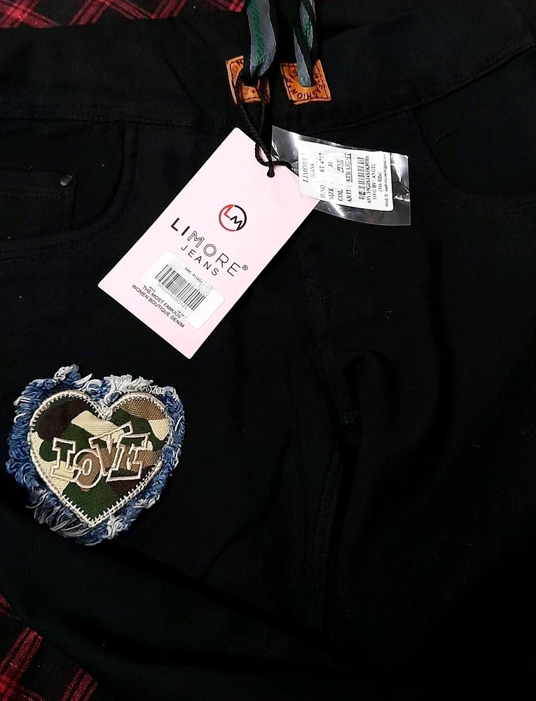 LIMORE Women&#39;s Straight Fit Slim Jogger Jeans