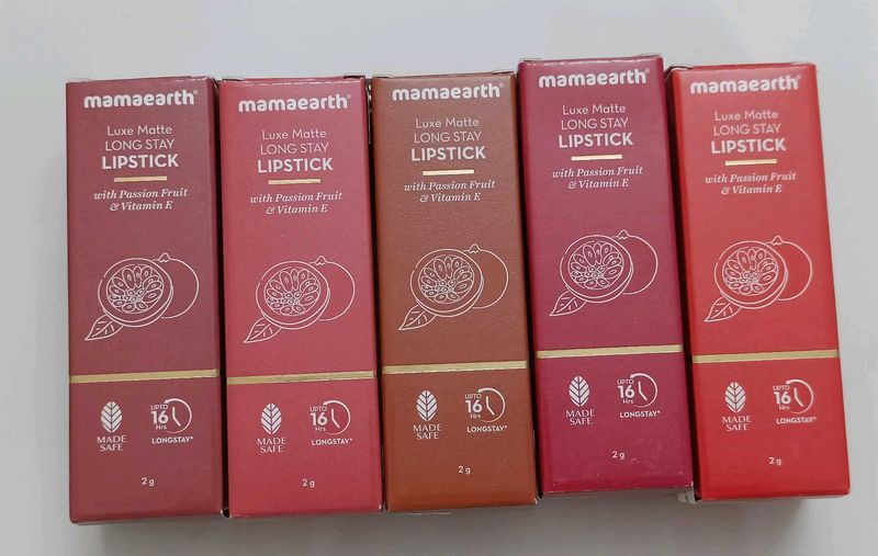 Mamaearth Luxe Matte Long Stay Lipstick