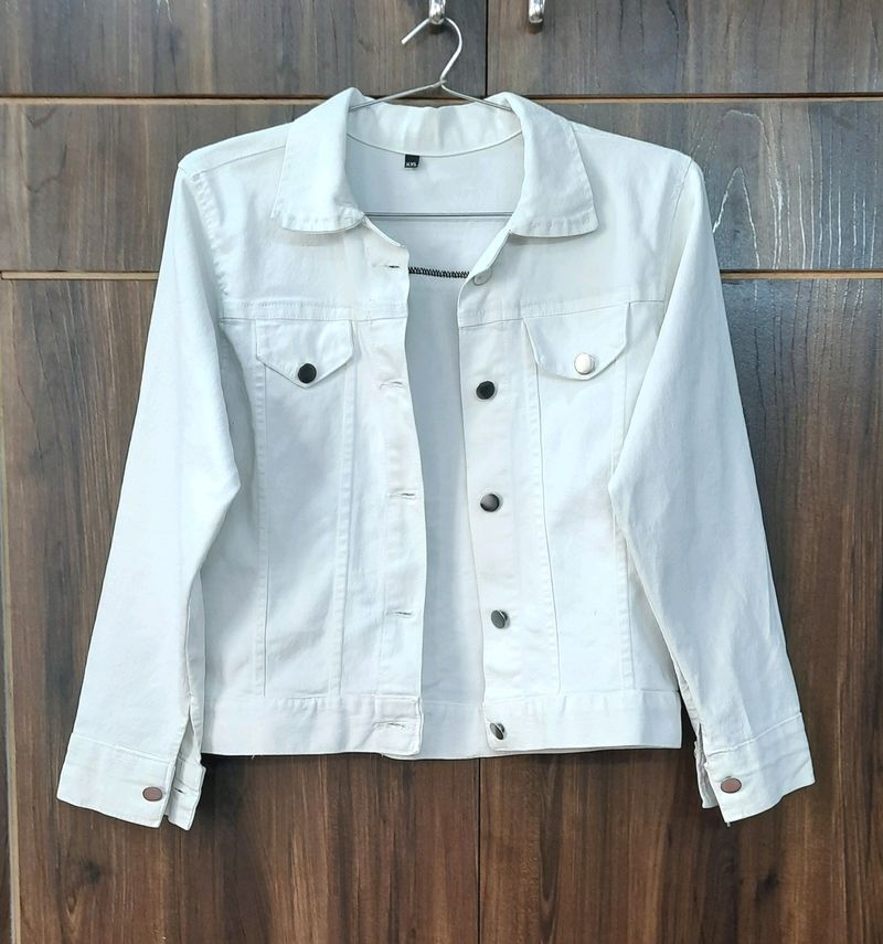 Stretch White Jacket