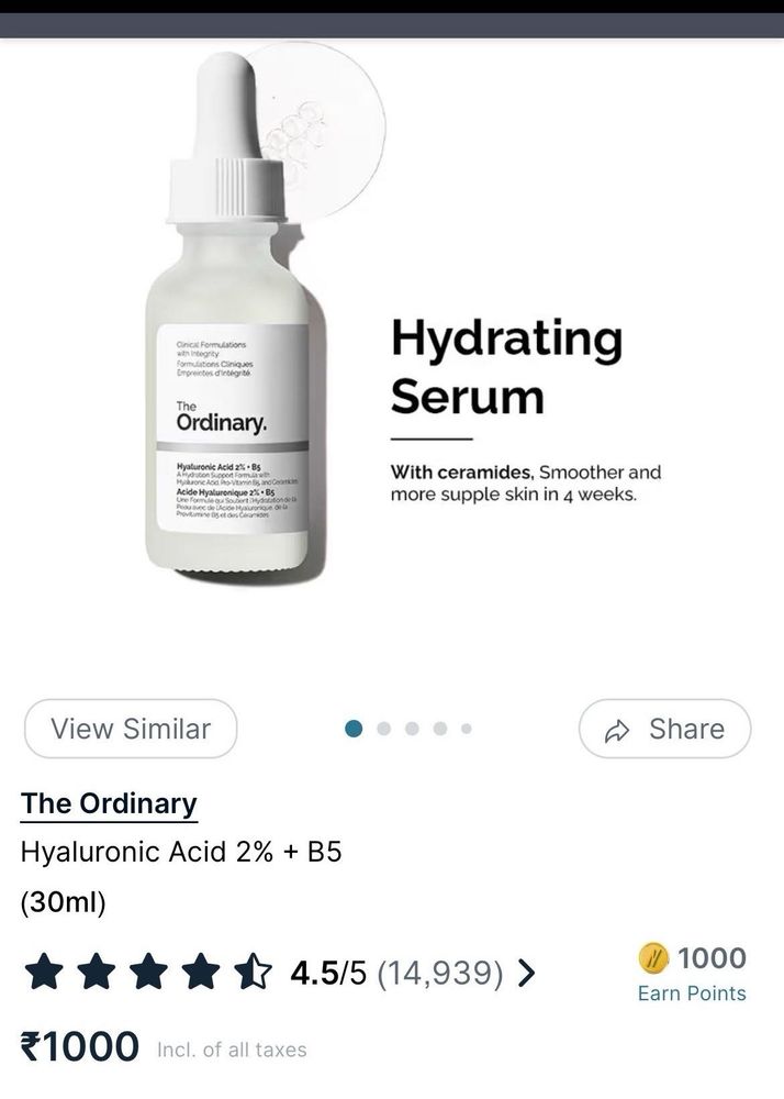 The Ordinary Hyaluronic Serum