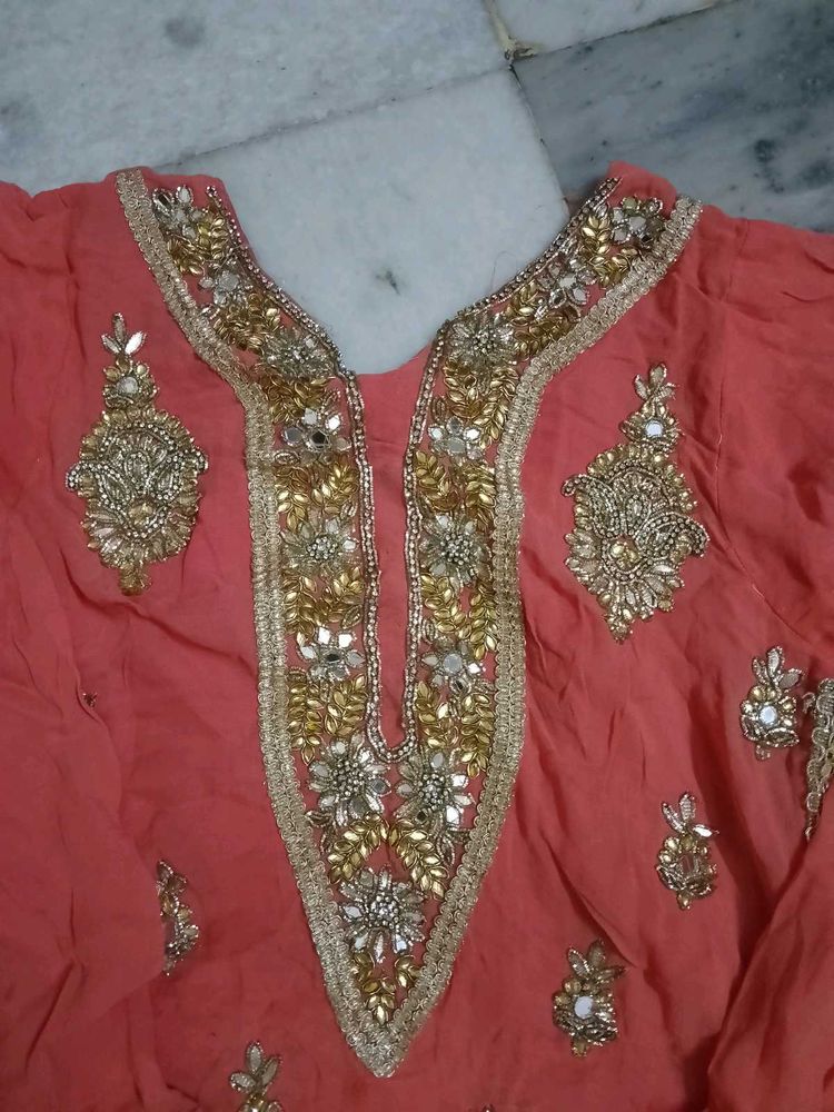 Kurta Plazo Dupatta