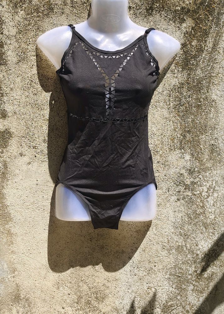 DL. BLACK SEXY BODYSUIT