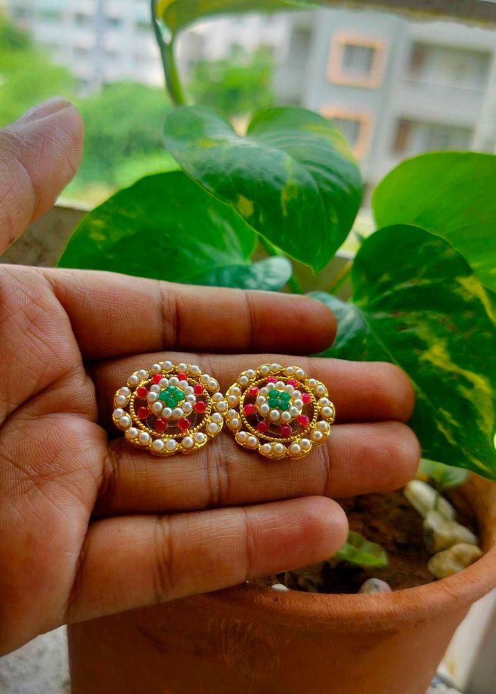 Stud Earrings /Maharashtrian