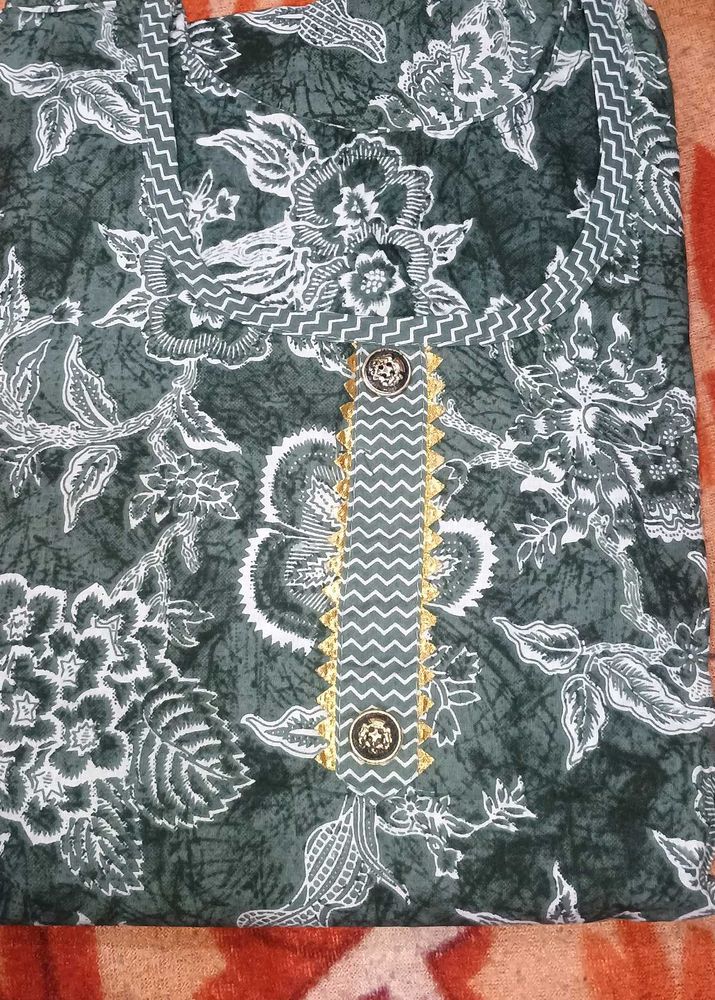 Floral Print Kurta Set