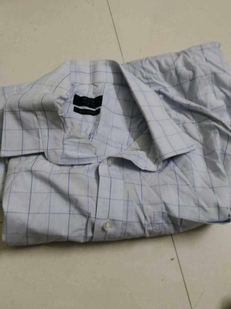 Lavender colour Box shape shirt