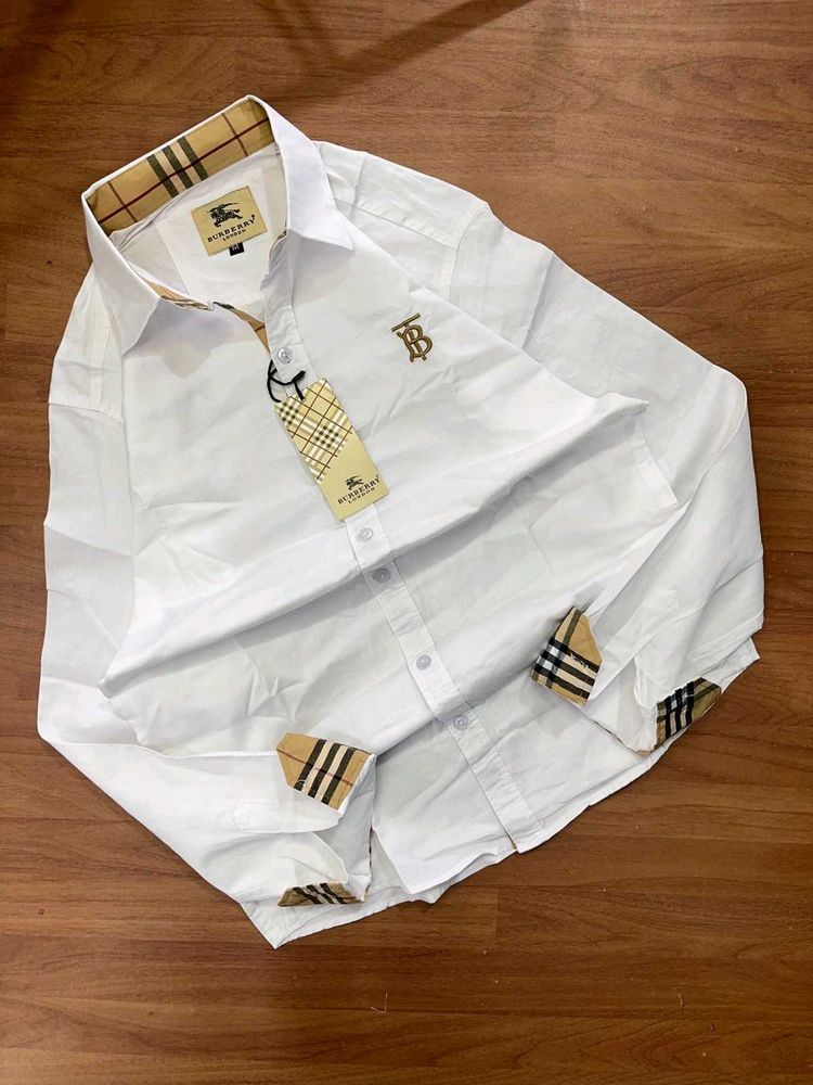 Burberry White Shirt