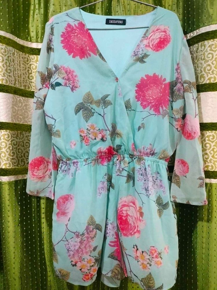 Floral Sassafras Romper