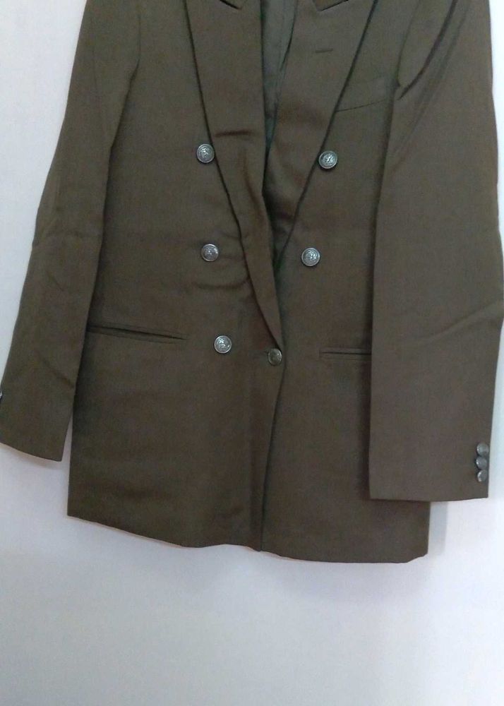 Elegant Olive Blazer