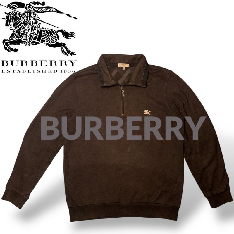 Burberry Quarter Zip Pullover