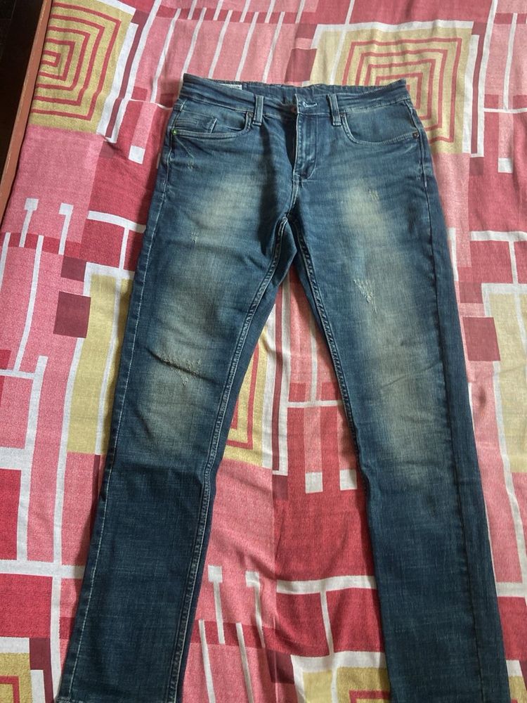 Stylish Blue Denim Jeans
