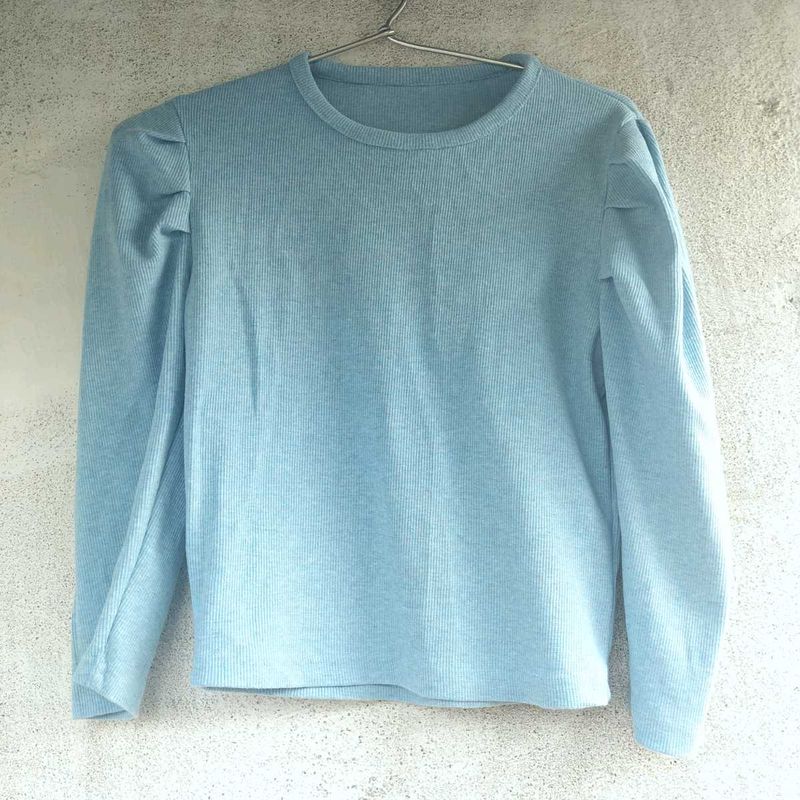 ribbed knit crop top ✧