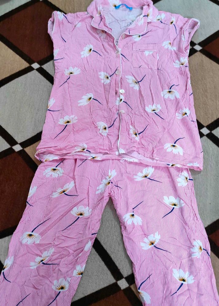 Sweet Dreams Pink Night Suit