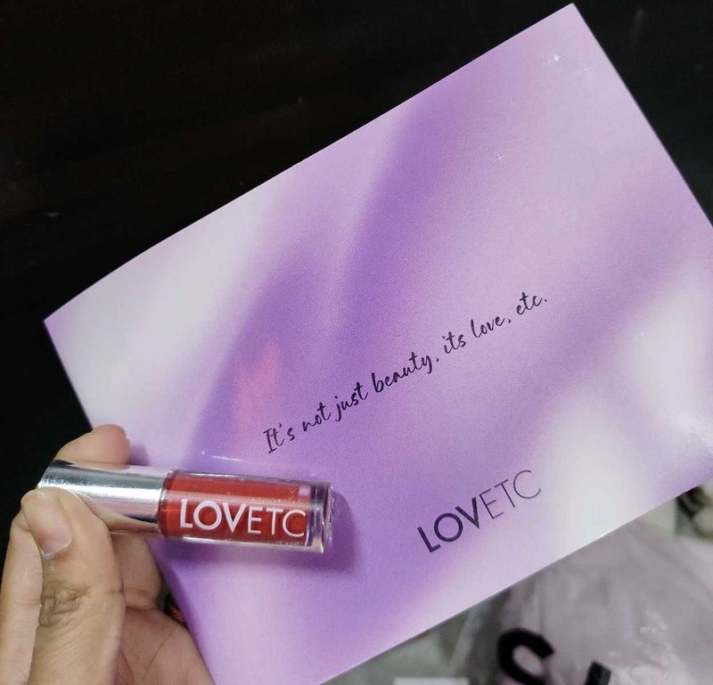 LOVETC Lipstick + free sample book
