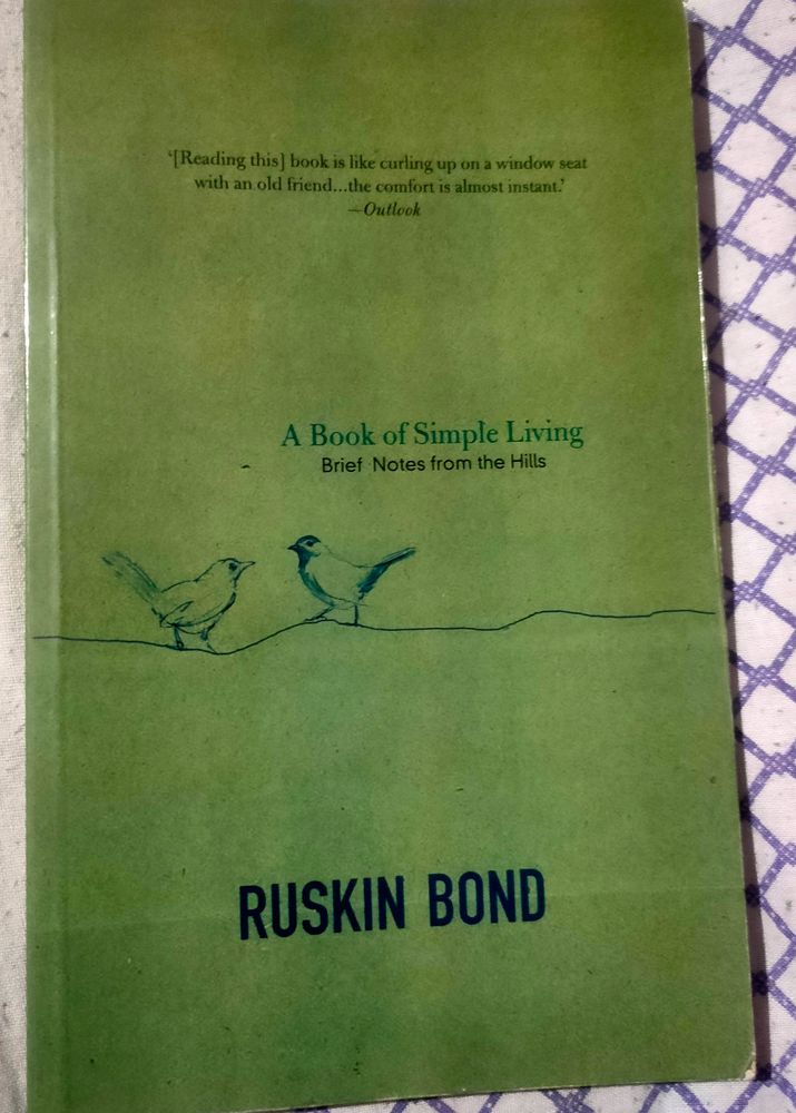A Book Of Simple Living- Ruskin Bond